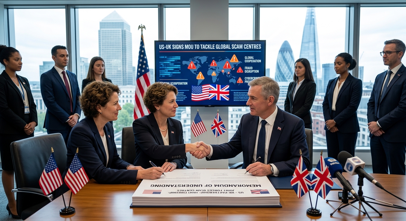 US, UK sign MOU to tackle global scam centres